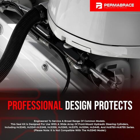 مجموعة إصلاح سدادة أسطوانة التوجيه الهيدروليكية ومجموعة سحب الدعامات - متوافقة مع سلسلة HC5345، HC5341-HC5348، HC5358، HC5365، HC5375، HC5394، HC5445، وHC6750-HC6755. in Kuwait