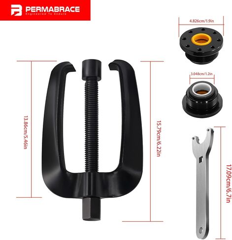 مجموعة إصلاح سدادة أسطوانة التوجيه الهيدروليكية ومجموعة سحب الدعامات - متوافقة مع سلسلة HC5345، HC5341-HC5348، HC5358، HC5365، HC5375، HC5394، HC5445، وHC6750-HC6755. in Kuwait