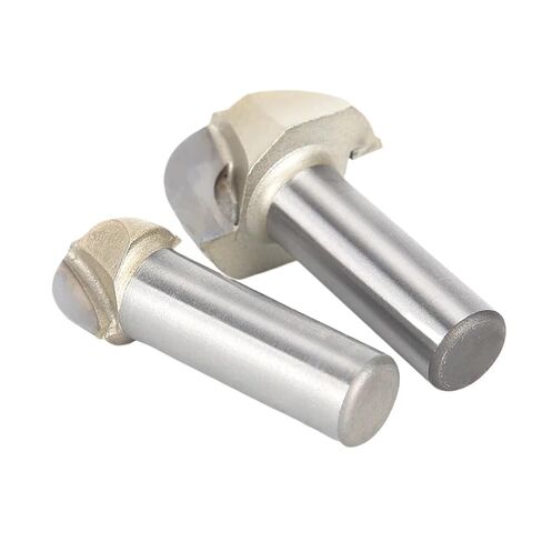 6 مللي متر 8 مللي متر عرقوب الكرة الأنف قاطعة المطحنة للخشب نهاية مطحنة مستديرة الأنف كوف راوتر بت كربيد الصلب أدوات النجارة (H0502818) in Kuwait