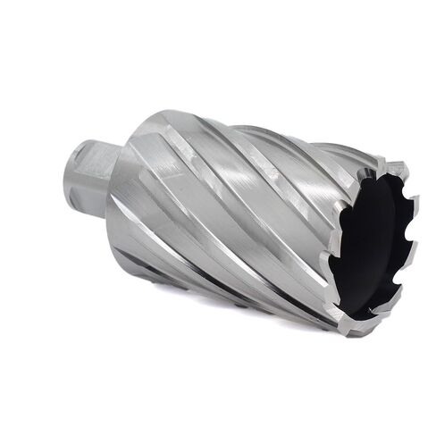 OSCARBIDE 1-11/16 بوصة × 2 قاطع حلقي، ساق ويلدون 3/4 بوصة، قطر القطع 1-11/16 بوصة، عمق القطع 2 بوصة، 2 مثقاب مسطح مع دبوس طيار لضغط الحفر المغناطيسي، قطعة واحدة in Saudi Arabia