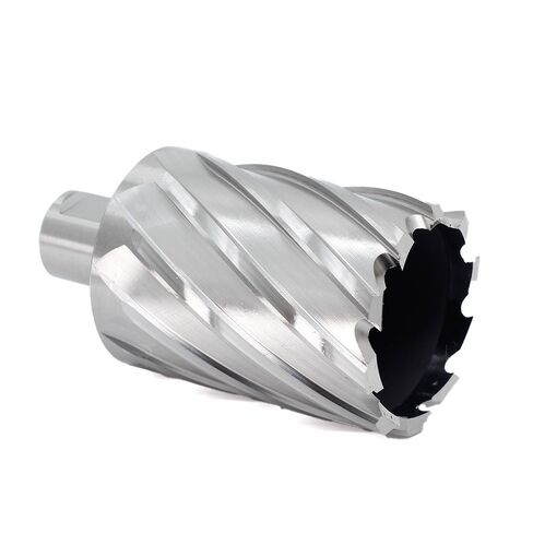 OSCARBIDE 1-13/16"x2 Annular Cutter,3/4 inch Weldon Shank,1-13/16 inch Cutting Diameter,2 inch Depth of Cut,2 Flat Mag Drill Bit with Pilot Pin for Magnetic Drill Press,1 Piece in Saudi Arabia
