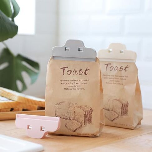 5PCS Sealing Chip Clips Bread Clips for Chips Bag Home Kitchen Snack Storage Grey BLC37-02 in Saudi Arabia