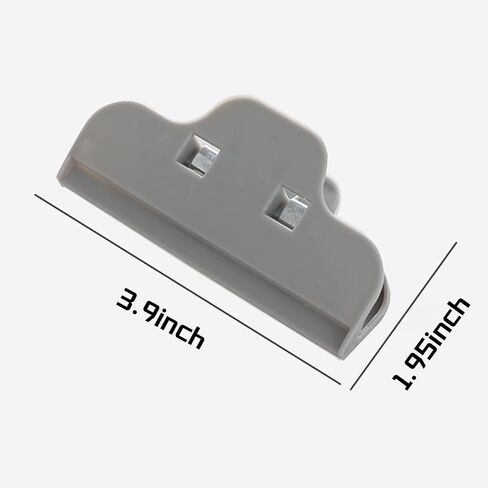 5PCS Sealing Chip Clips Bread Clips for Chips Bag Home Kitchen Snack Storage Grey BLC37-02 in Saudi Arabia