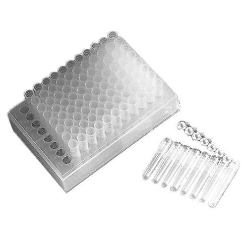 Corning 4413 Polypropylene 96-Well Cluster 8-Tube Strip with Rack, Sterile, 1.2mL Well Volume (Case of 120) in Saudi Arabia