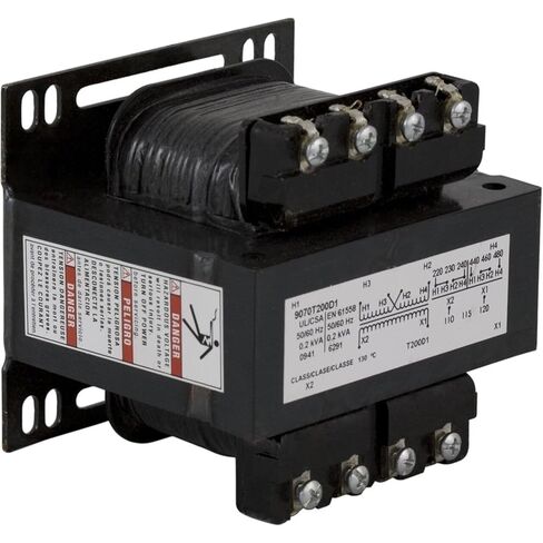 Square D 9070T200D1 Control Transformer, 200Va, 3.20 In. H in Saudi Arabia