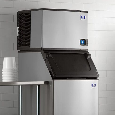 Manitowoc IYT0450A Ice Cube Machine, Half-Dice, Air Cooled w/ D400 Storage Bin, 30", 450 lbs/Day, 11 in Saudi Arabia