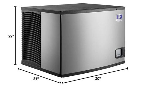 Manitowoc IYT0450A Ice Cube Machine, Half-Dice, Air Cooled w/ D400 Storage Bin, 30", 450 lbs/Day, 11 in Saudi Arabia