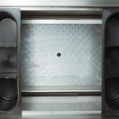 Kratos Commercial Underbar Ice Bin with Bottle Holders -Stainless Steel, 18"x36" (32L-006) in Saudi Arabia
