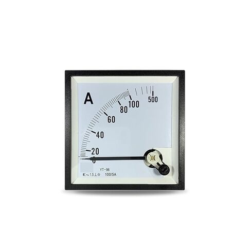 CP96 6X Overload AC Pointer Ammeter 100/200/300/400/500/5A BE96CZ96 1Pcs(AC 200-5A 1200A) in Saudi Arabia