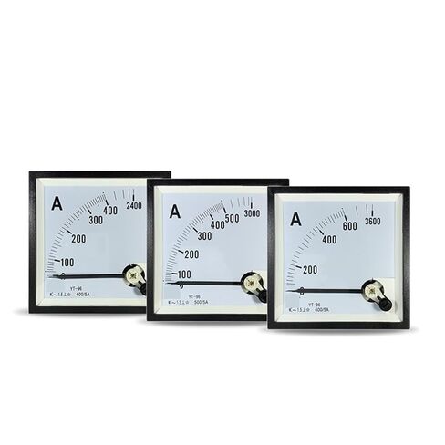 CP96 6X Overload AC Pointer Ammeter 100/200/300/400/500/5A BE96CZ96 1Pcs(AC 200-5A 1200A) in Saudi Arabia
