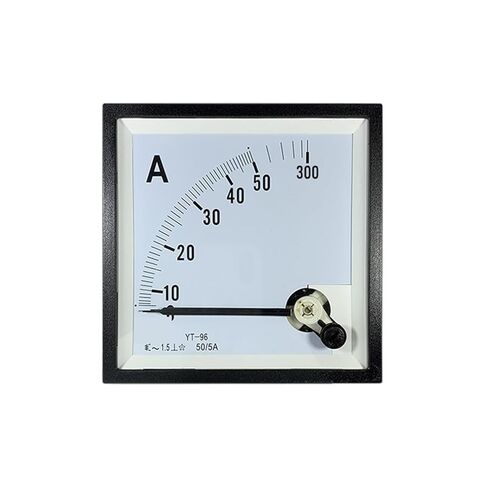 CP96 6X Overload AC Pointer Ammeter 100/200/300/400/500/5A BE96CZ96 1Pcs(AC 200-5A 1200A) in Saudi Arabia