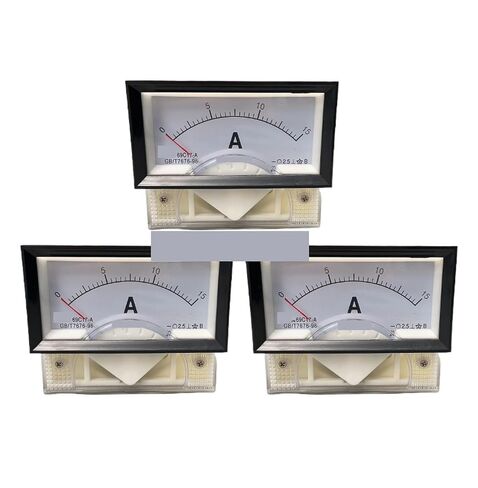 Framed Pointer AC Current Meter Amp 5A 10A 20A 30A 50A 100A 200A 300A 69L17-A 1Pcs(250A(5A)) in Saudi Arabia