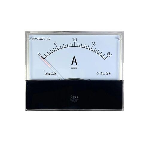 44C2 - A DC Ammeter Ma Meter 1A 2A 3A 5A 10A 20A 50UA 100mA Pointer Measuring Instrument 1Pcs(DC1A) in Saudi Arabia