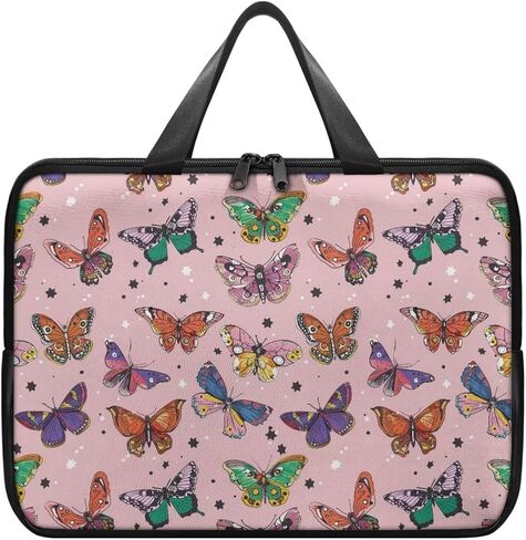 Laptop Bag Case Womens Mens Leather Laptop Sleeve Zipper Shockproof Computer Carrying Bag 10 Inch- 17 Inch in Kuwait