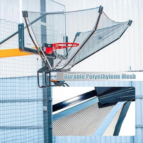 كرة سلة من الدرجة الاحترافية - تركيب بخطاف بدون أدوات، مجرى إرجاع دوار 180 درجة لممارسة الرماية بدون توقف، للاستخدام الداخلي والخارجي in Kuwait