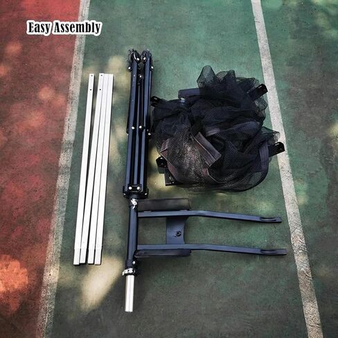 كرة السلة شديدة التحمل - مجرى إرجاع قابل للتعديل وقابل للدوران 180 درجة، للتدريب الفردي، مثالي للبالغين والمراهقين، مدرب الرماية المحمول in Kuwait