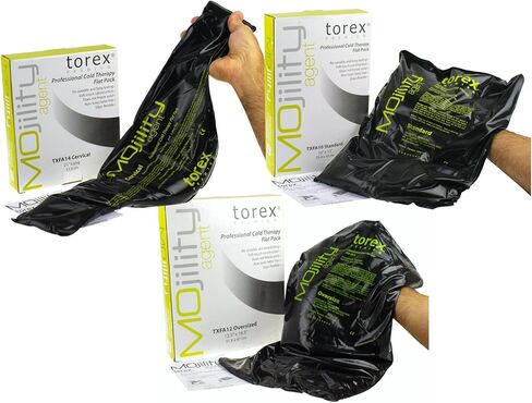 Torex Professional Cold Therapy Flat Pack - Black - Standard Size - 10" x 13" in Kuwait