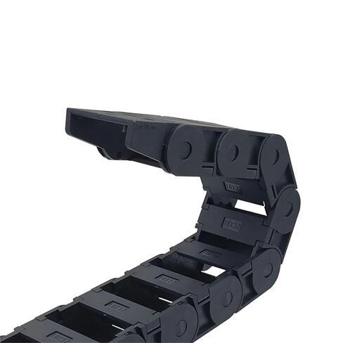 Cable Chain 18x18 18x25 18x37 18x50 mm Bridge Type Non-Opening Semi-Enclosed Plastic Towline Transmission Drag Chain for CNC(18X50 MM_SEMI-Enclosed) in Saudi Arabia
