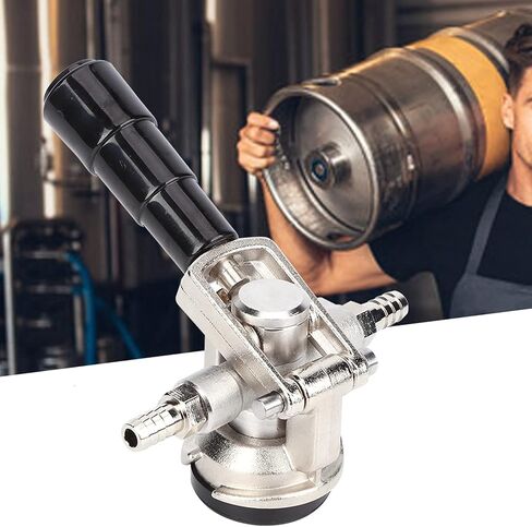 Stainless Steel Beer Keg Coupler Dispenser Equipment With Pressure Reducing Valve For Bar Restaurant Hotel Home in Saudi Arabia