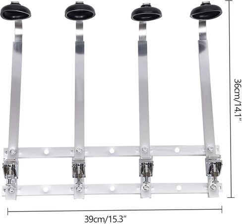 Liquor Dispenser, 4 Bottle Wall Mounted Liquor Dispenser Alcohol Upside Down Drink Jigger 25ml Discharge Capacity Bar Butler Bracket Drinkware Set for Bar Home Use in Saudi Arabia