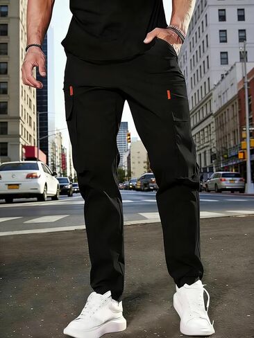 Men's Cargo Pants Tactical Work Pants for Men Ripstop Construction Trousers Lightweight Work Hiking Pants for Men Gifts in Saudi Arabia