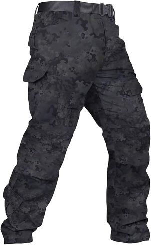 TRGPSG Men's Hiking Pants Outdoor Work Pants Lightweight Travel Tactical Cargo Pants with Multi Pockets in Kuwait