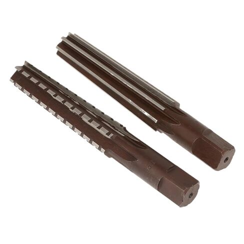 2PCS/Set Hand Reamers Set MT0/MT1/MT2/MT3/MT4/MT5/MT6 /Rough-Edge Morse Taper Reamer(Size:MT5) in Saudi Arabia