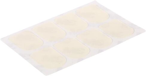 وسادة رقعة لقطعة الفم، 8 قطع وسادة وسادة لقطعة الفم ساكس مع مطاط للسوبرانو ألتو تينور الساكسفون الكلارينيت، أسود أو أبيض (أبيض 0.3 مم بيضاوي صغير) وسائد شفافة in Kuwait