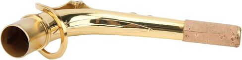Brass Saxophone Neck, 2.45cm Brass Alto Alto Sax Bend Tube Neck Musical Instrument Accessory (Gold) in Saudi Arabia