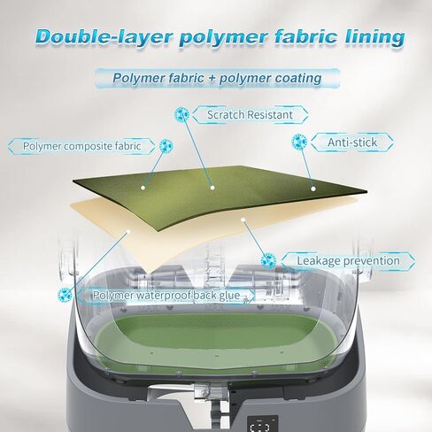 التنظيف الذاتي لصندوق القمامة التلقائي - التحكم في التطبيق ومراقبة الوزن - مربع القطط المتوسطة والقطط المتوسطة والقطط ، وآمن مضاد للقرعة 【التجميع مطلوب】 in Kuwait