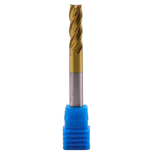 BestParts 5Pcs 1/4in M42 8% Cobalt High Speed Steel Square End Mills - TiN Coated, 4 Flute, 35 Degree Helix, 1/4" Cutting Diameter, 1/4" Shank Diameter, 3/4" Length of Cut, 2-1/2" Overall Length in Saudi Arabia