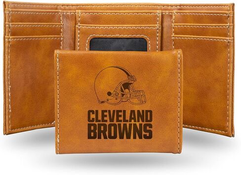Rico Industries NFL Unisex Letri Laser Engraved Trifold in Saudi Arabia