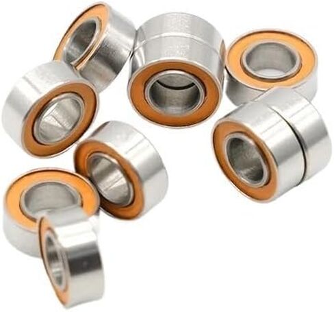 1 قطعة 4x8x3 مللي متر SMR84 2RS ABEC-7 الفولاذ المقاوم للصدأ الهجين محامل السيراميك SMR84C MR84 RS لتقوم بها بنفسك RC الصيد بكرة تحمل in Kuwait