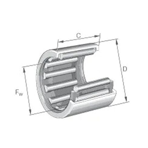 1 قطعة HF2520 IR20x25x20 HF253220 25X32X20 HFI2020 20x32x20 كأس مسحوب محمل ذو بكرات إبرية محامل مع الحلقة الداخلية in Kuwait