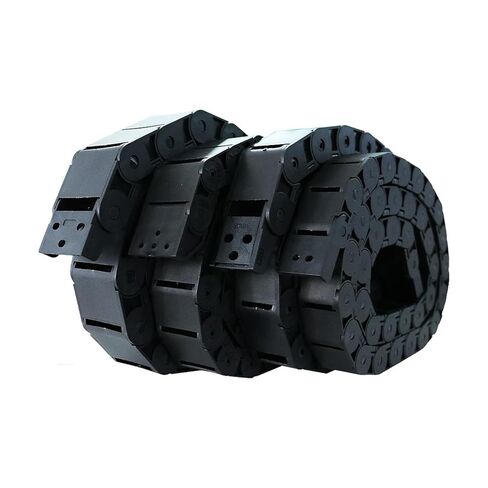 R38 18 * 18/18 * 25/18 * 37/18 * 50mm Cable Drag Chain Wire Carrier with End Connector for Router 1M(18x37 mm) in Saudi Arabia