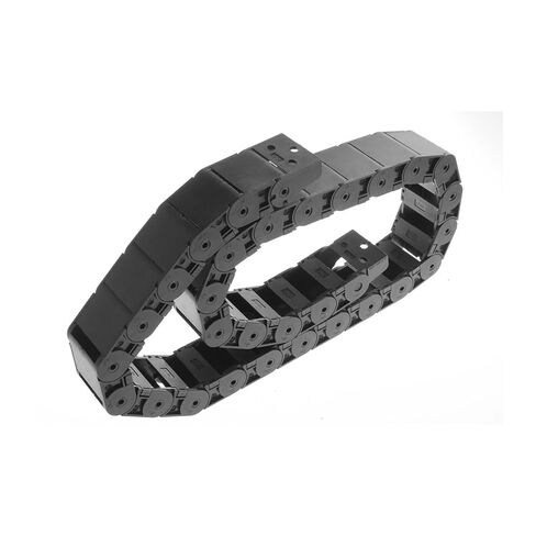 2PCS 18x37mm R38 Length 1M Plastic Semi Closed Cable Drag Chain Wire Carrier in Saudi Arabia