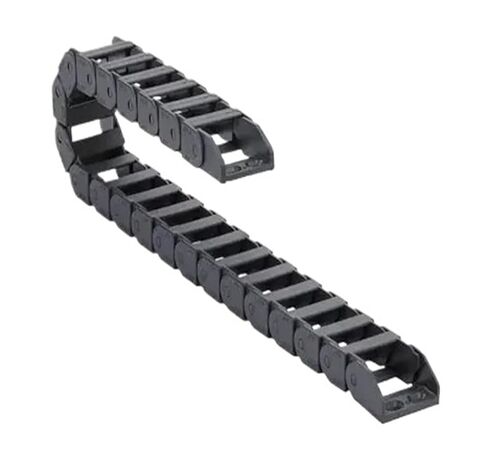 1 متر سلاسل الكابلات 18x25 18x37 مللي متر نوع الجسر غير مفتوح البلاستيك سحب سلسلة نقل النقل للآلة (38 مللي متر ، 18x37 مم) in Kuwait