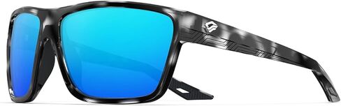 TOREGE Polarized Sports Sunglasses for Men & WomenUV400 Protection TR90 Frame Ideal for Fishing Cycling Running Driving in Saudi Arabia
