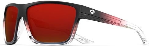 TOREGE Polarized Sports Sunglasses for Men & WomenUV400 Protection TR90 Frame Ideal for Fishing Cycling Running Driving in Saudi Arabia