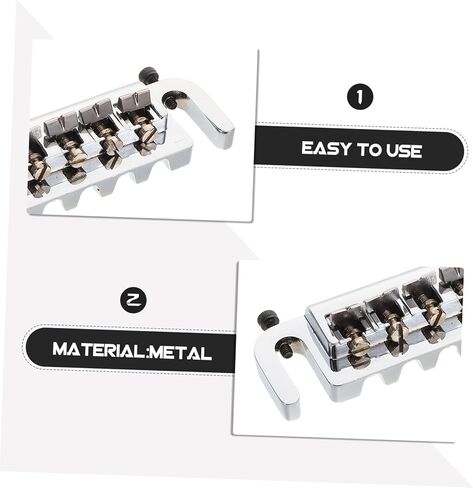VICASKY Electric Guitar Bridge Tailpiece Guitar Parts Tailpiece for Saddle Screws Sound Quality in Saudi Arabia