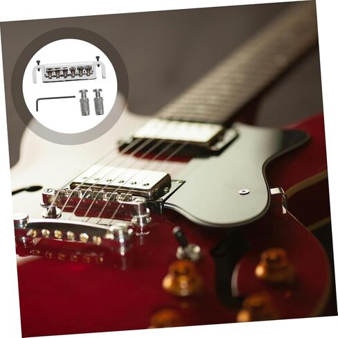 VICASKY Electric Guitar Bridge Tailpiece Guitar Parts Tailpiece for Saddle Screws Sound Quality in Saudi Arabia