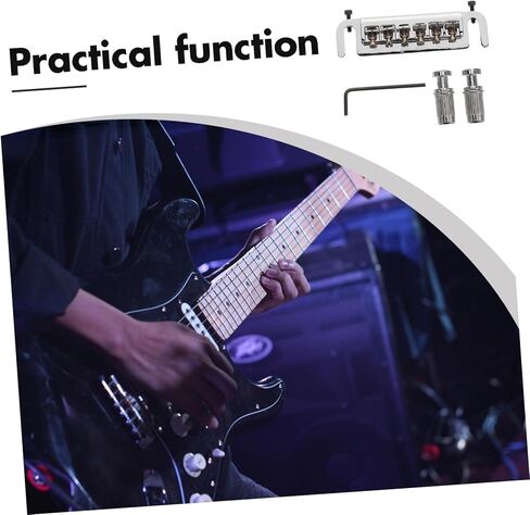 VICASKY Electric Guitar Bridge Tailpiece Guitar Parts Tailpiece for Saddle Screws Sound Quality in Saudi Arabia