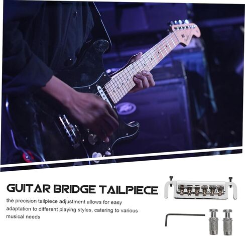 VICASKY Electric Guitar Bridge Tailpiece Guitar Parts Tailpiece for Saddle Screws Sound Quality in Saudi Arabia