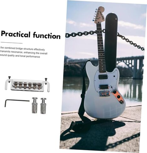 VICASKY Electric Guitar Bridge Tailpiece Guitar Parts Tailpiece for Saddle Screws Sound Quality in Saudi Arabia