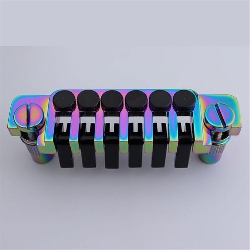 قطعة خلفية لجسر الجيتار عتيقة TP 6 70 جسور مع ترصيع لـ LP 6 سلسلة جيتار كهربائي قوس قزح الحرباء in Kuwait