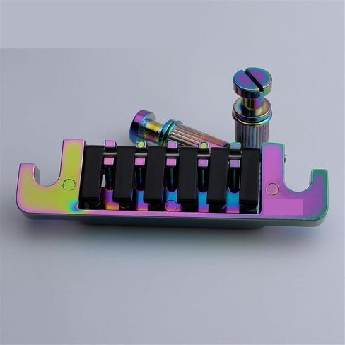 قطعة خلفية لجسر الجيتار عتيقة TP 6 70 جسور مع ترصيع لـ LP 6 سلسلة جيتار كهربائي قوس قزح الحرباء in Kuwait