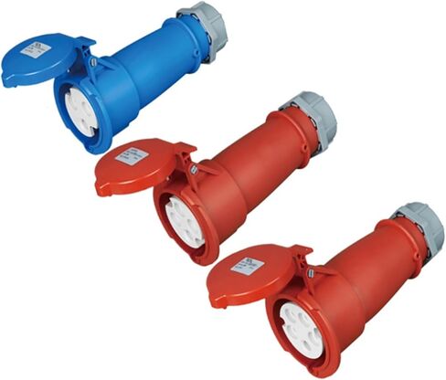 1 Pcs IP44 Waterproof Industrial Connector Mobile Plug Cable Male and Female Docking Power Device(SP-6 5P 32A) in Saudi Arabia