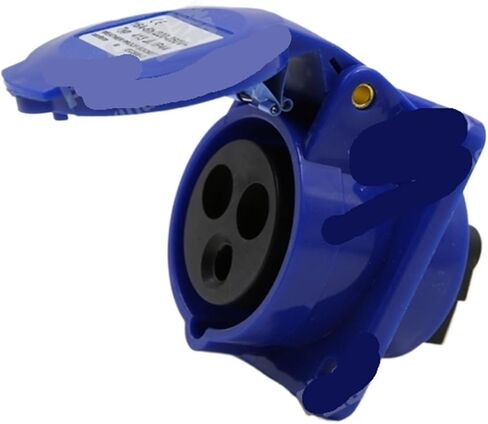 413/415/425 Waterproof Industrial Plug Oblique Concealed Socket 3-core 4-core 5-core 16A/32A(415) in Saudi Arabia