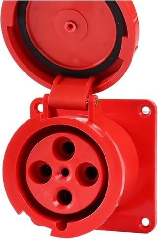 ZQ-344 Aviation Socket 4 Holes 125A4X125A Waterproof IP67 Concealed Direct Plug Industrial in Saudi Arabia