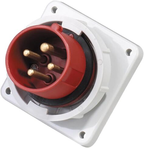 SP-827 European Standard Waterproof Plug Industrial 4P 16A IP67 Aviation Concealed in Saudi Arabia